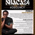 PENBOY BECOMES THE OFFICIAL FACE FOR THE NEW BREED AFRICA CELEBRITY AWARDS – 2024.
